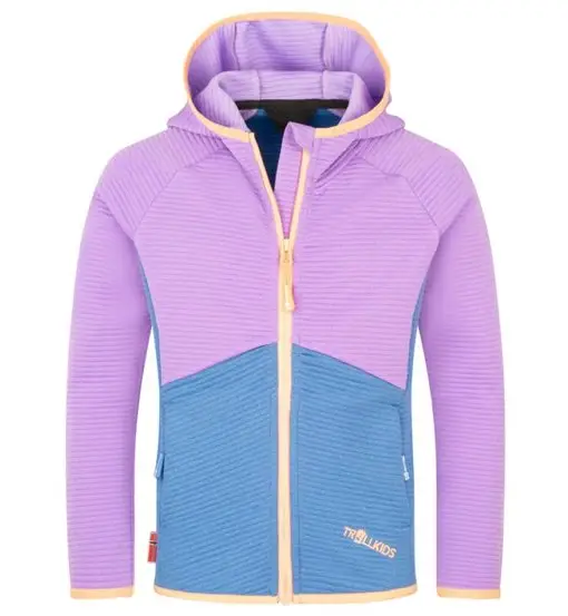 Trollkids Sogndal - felpa in pile - bambina Violet sorbet