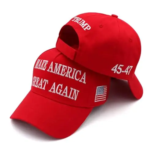 NDLBS Trump Hat MAGA Hat Trump Merchandise 45-47 Make America Great Again Hat Donald Trump 2024 Cappello da baseball con