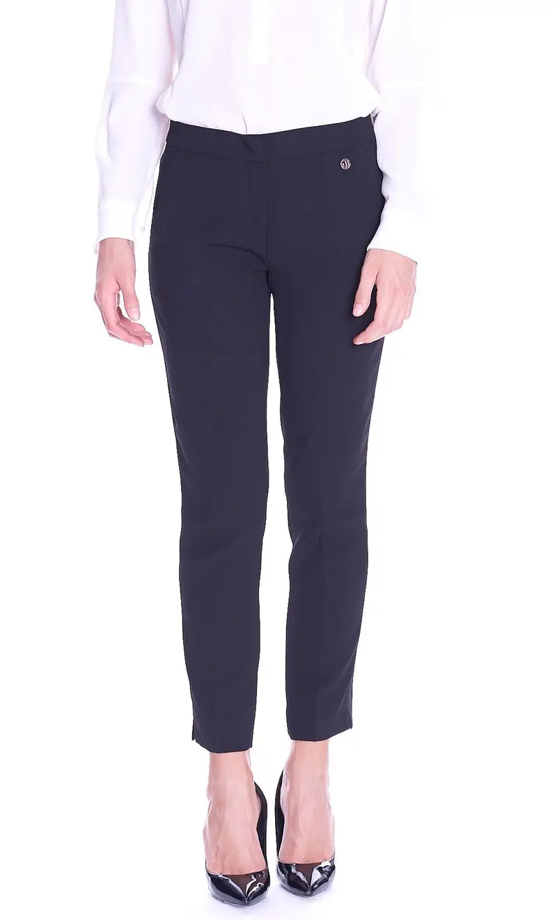Trussardi Pantalone smoking jeans, colore nero