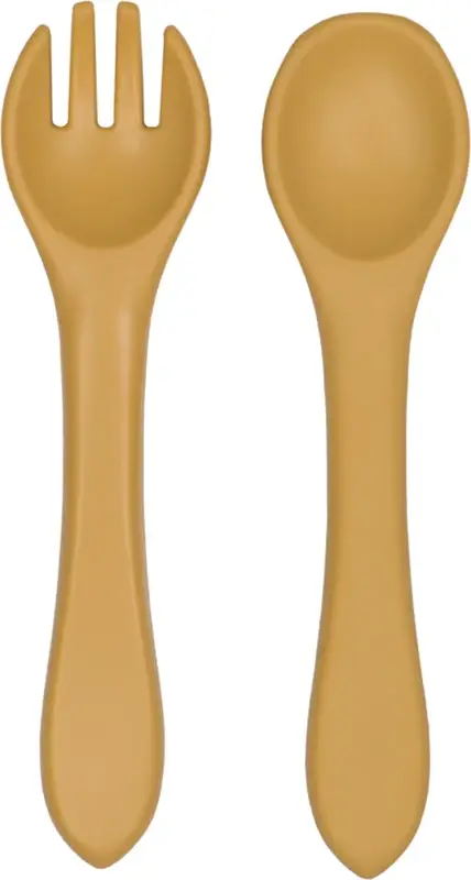 Tryco Cutlery posate per bambini Honey Gold 2 pezzi