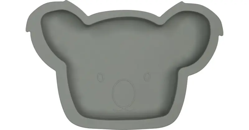 Tryco Silicone Koala piatto Oliva grigio