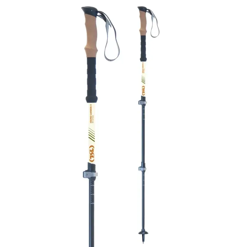 TSL Bastone da trekking Hiking Carbon 3 Cross