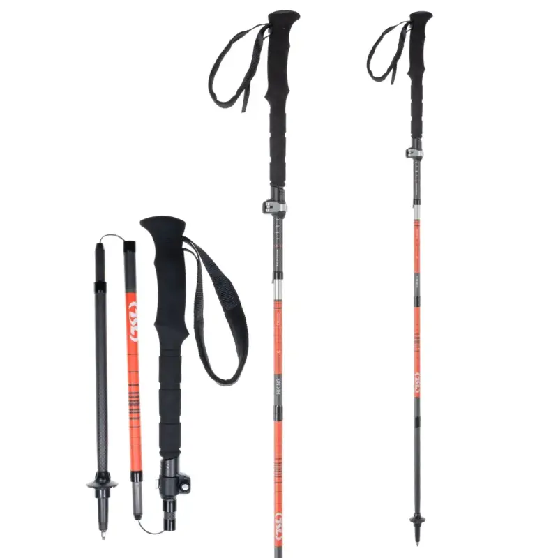 TSL Bastone da trekking Hiking Carbon 5 Cross
