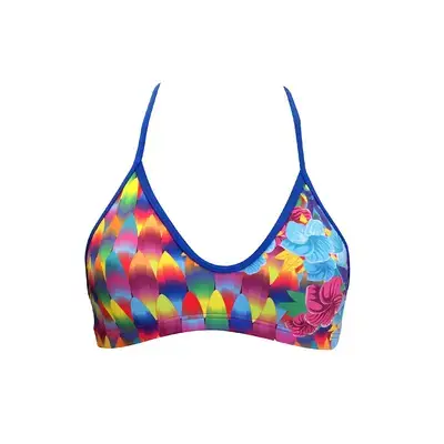 Turbo Top costume da bagno donna Surf And Flower Pattern Mare