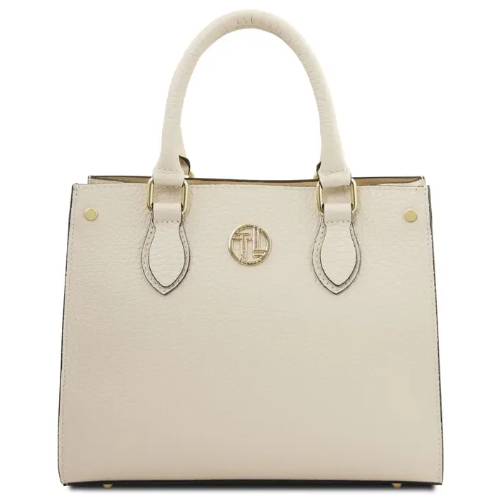 Tuscany Leather Borsa a mano in pelle Beige