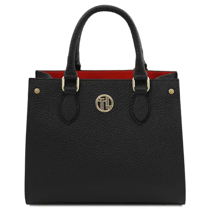 Tuscany Leather Borsa a mano in pelle Nero