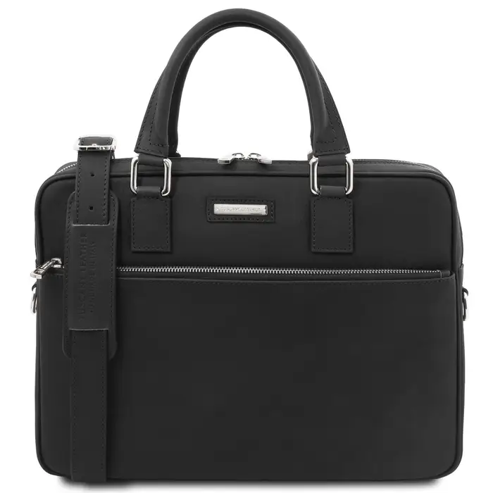 Tuscany Leather Borsa business in pelle Nero
