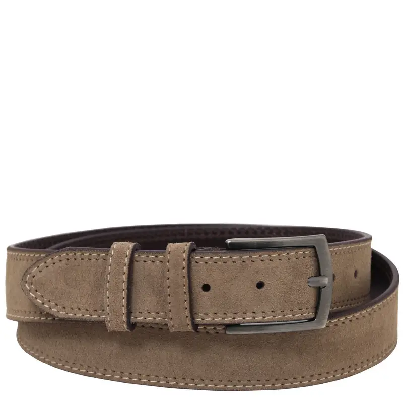 Tuscany Leather Cintura casual in camoscio 35mm Talpa 95 cm