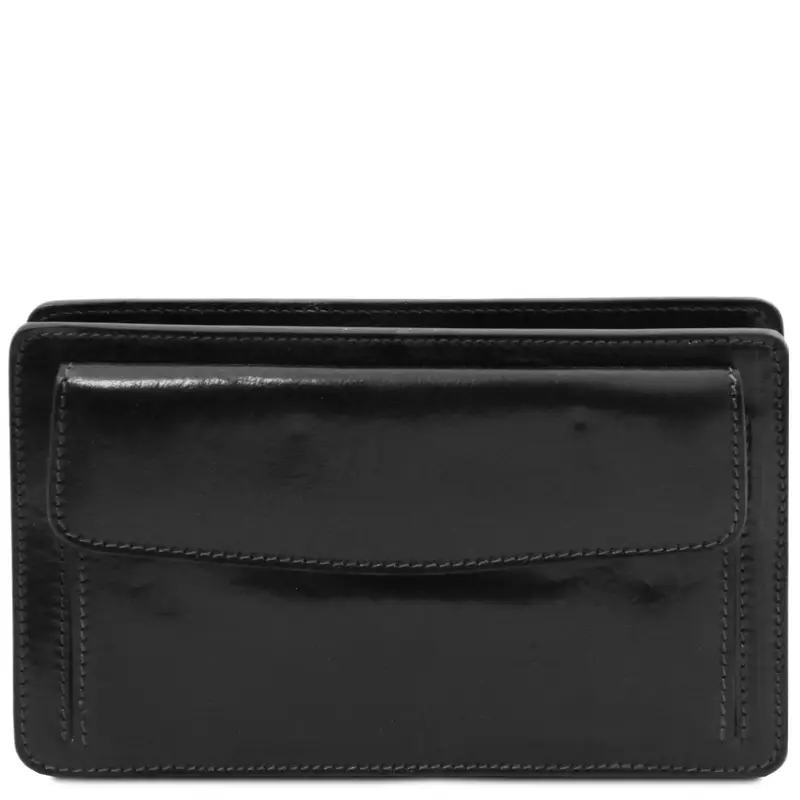Tuscany Leather Esclusivo borsello a mano in pelle Nero