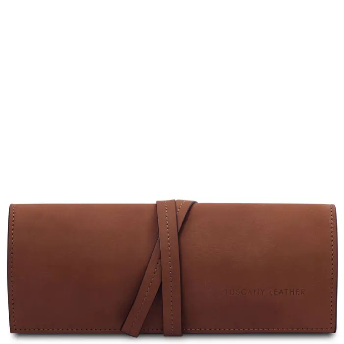 Tuscany Leather Portagioie in pelle Marrone