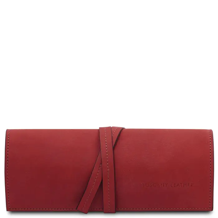 Tuscany Leather Portagioie in pelle Rosso