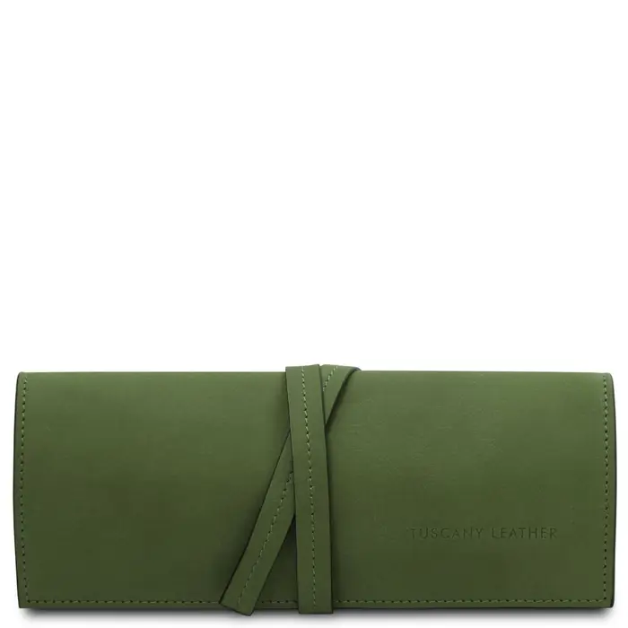 Tuscany Leather Portagioie in pelle Verde