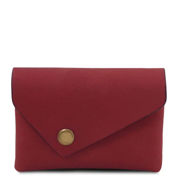 Tuscany Leather Portamonete in pelle Rosso
