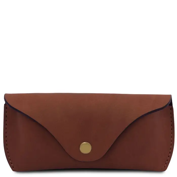 Tuscany Leather Portaocchiali in pelle Marrone