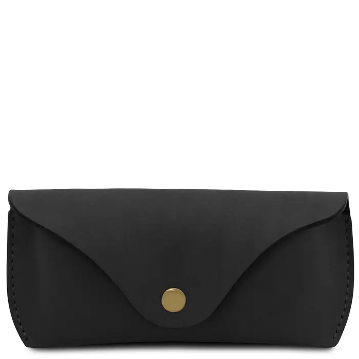 Tuscany Leather Portaocchiali in pelle Nero