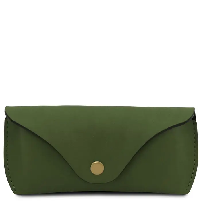 Tuscany Leather Portaocchiali in pelle Verde
