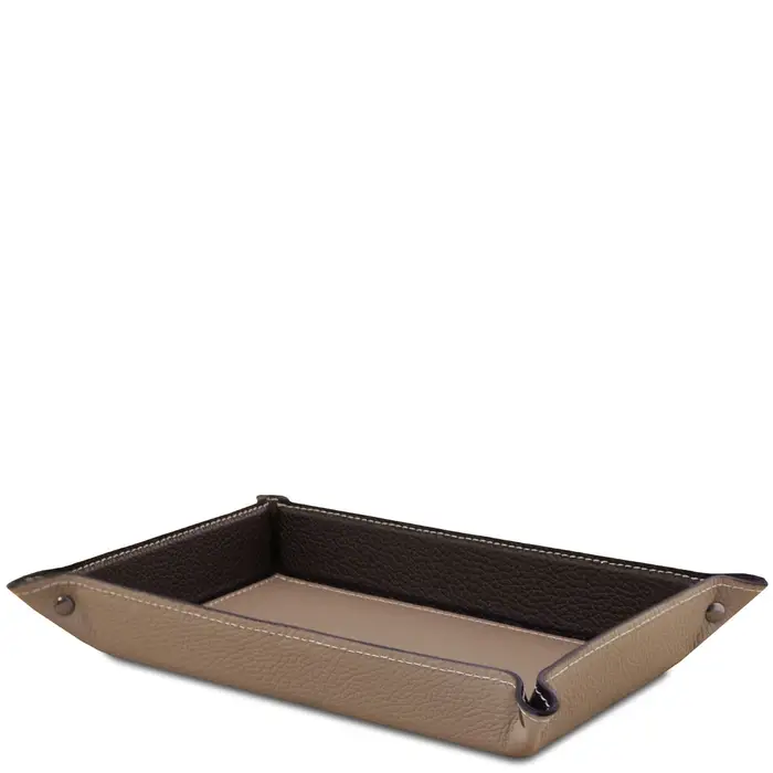 Tuscany Leather Svuotatasche in pelle Talpa chiaro