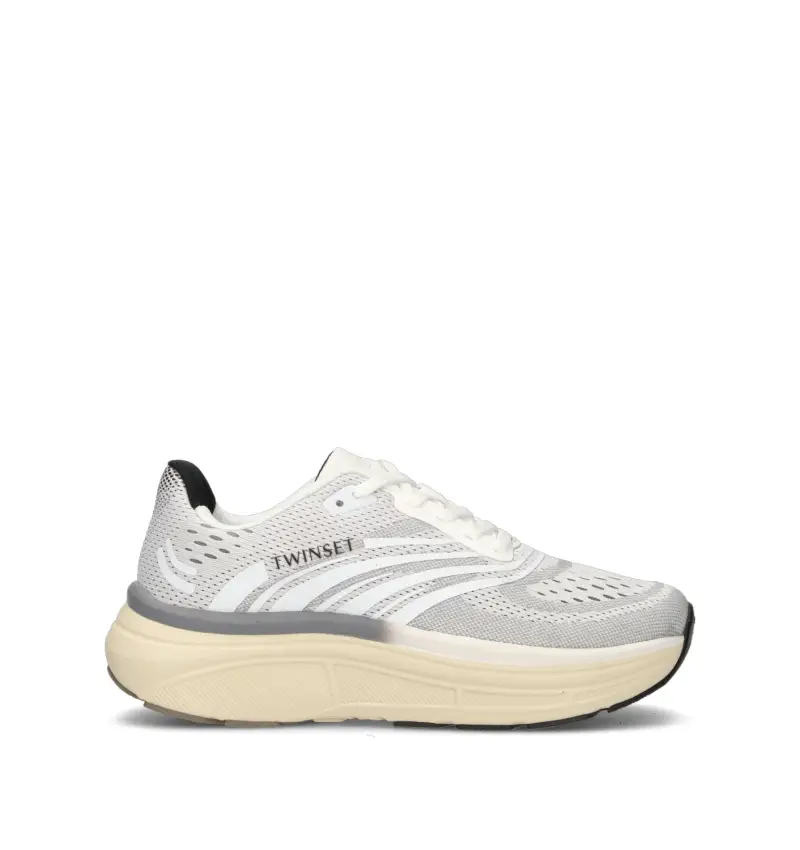TWIN SET-SIMONA BARBIERI Sneaker donna bianca/grigia Vario