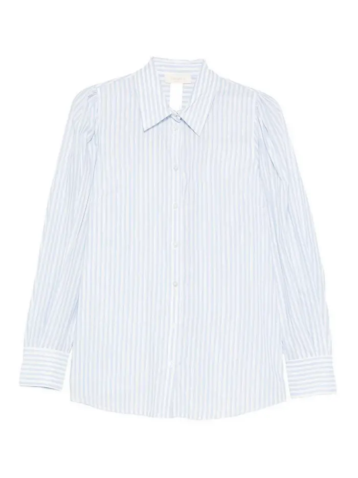 Twinset Camicia A Righe Azzurre E Bianche Blu