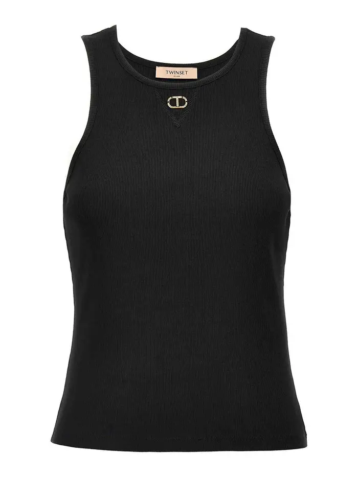 Twinset Canotta Nero