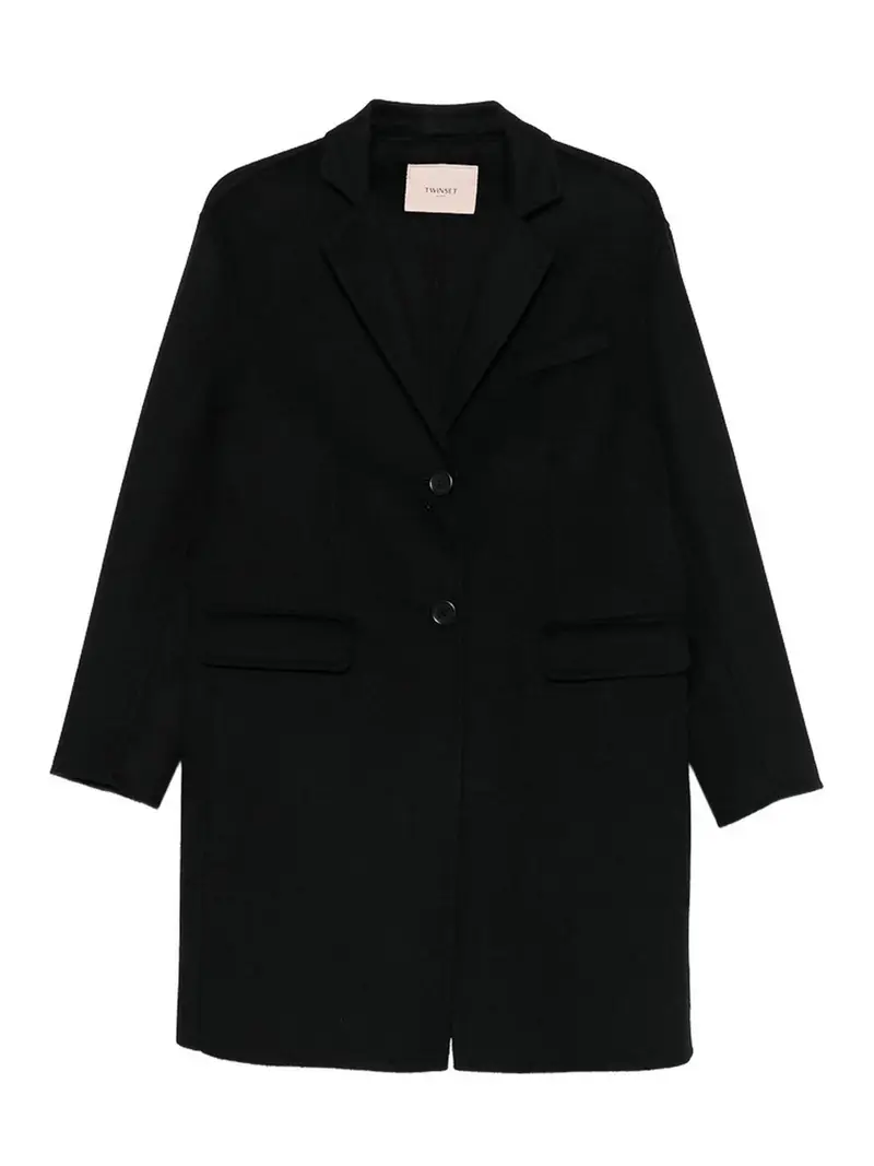 Twinset Cappotto Nero
