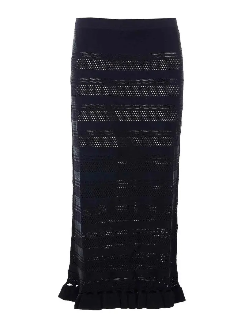 Twinset Gonna lunga Nero