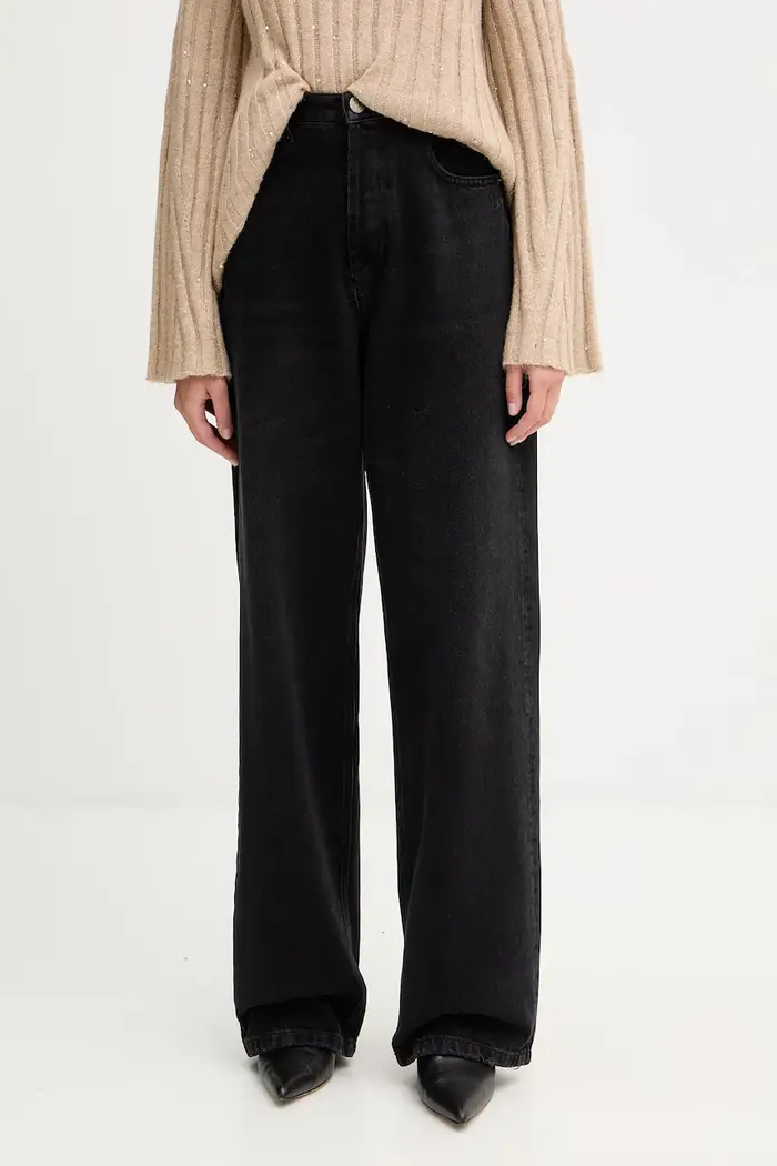 Twinset jeans in cotone Nero