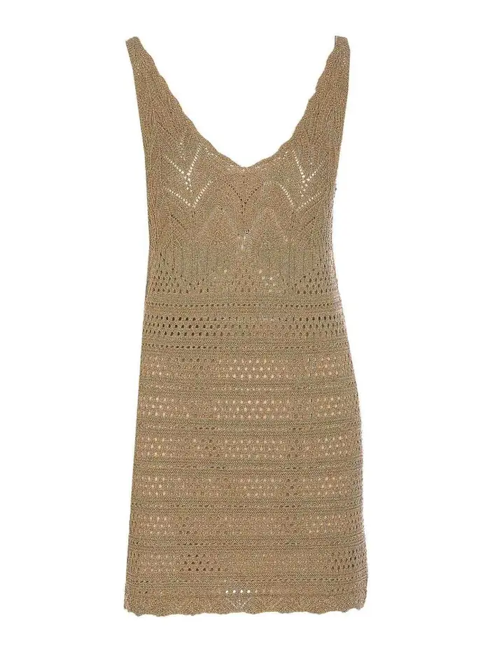 Twinset Vecchio Vestito Lurex Verde