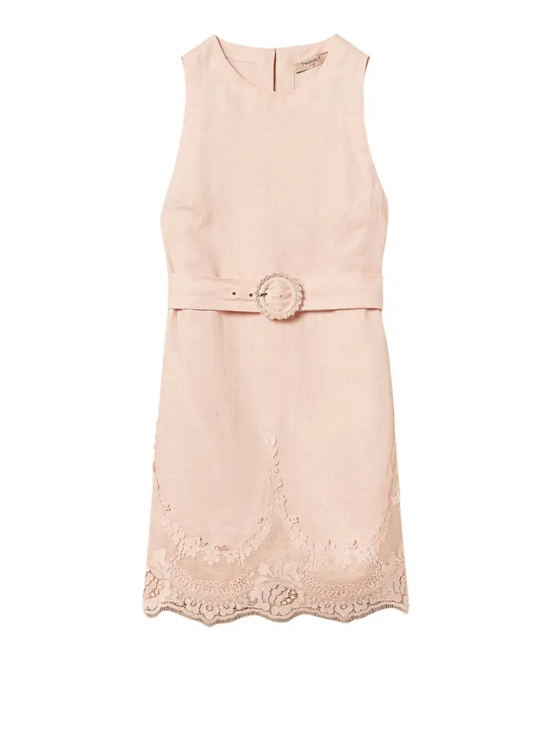 twinset vestito mini twin set da donna - rosa