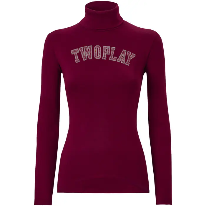 Maglione Two Play TD70248 Bordeaux