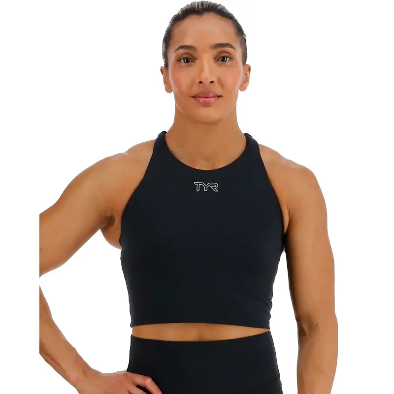 TYR Brassière corta col alto donna Joule Elite