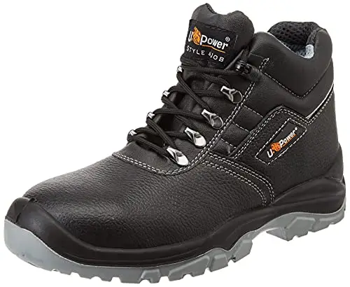 U POWER BC10033-42, BC10033-42-Calzado de Seguridad Gama Style&Job Modelo Reptile RS S3 SRC Talla Unisex Adulto, Negro