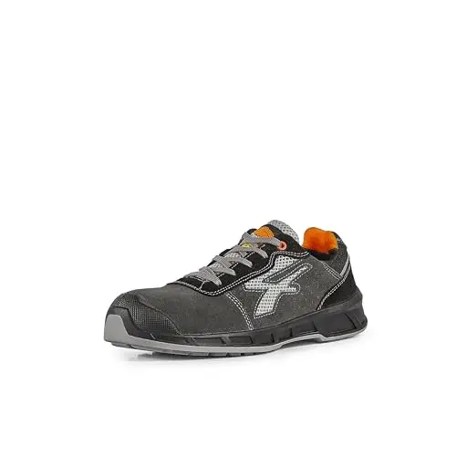U-POWER DON'T WORRY BE HAPPY! U-Power | Scarpe Antinfortunistiche, Modello Mars S ESD S1PS FO SR, Puntale Composito, Antiperforazione