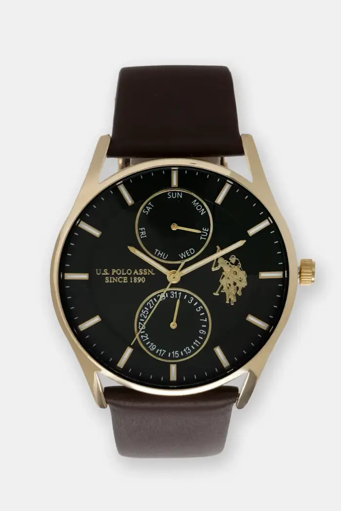 U S Polo Assn orologio HENRY Marrone