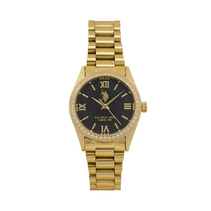 U S Polo Assn Orologio Melanie USP8464BK Oro