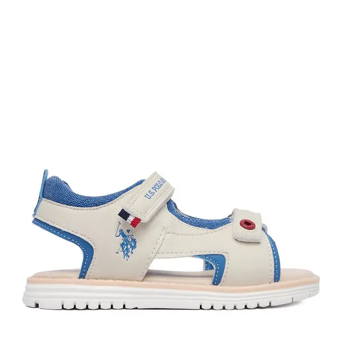 U S Polo Assn Sandali EO-GARDA003K/6Y1 Grigio chiaro