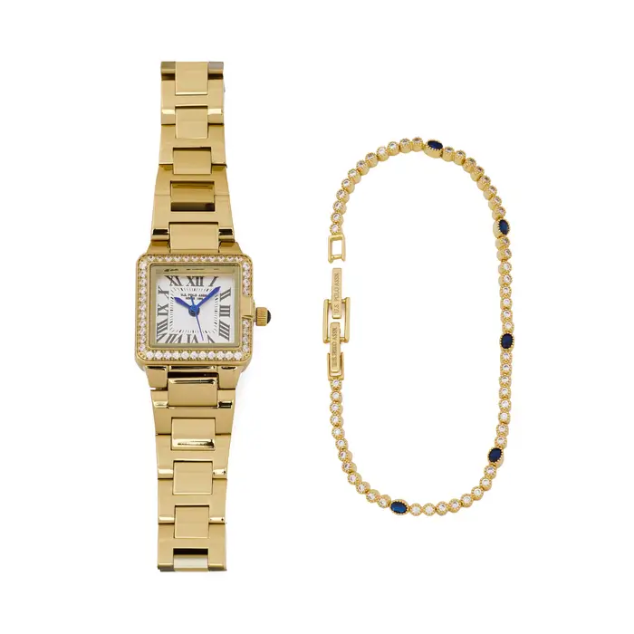 U S Polo Assn Set orologio e braccialetto Sophie USP6407TW Oro