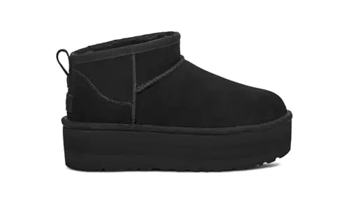 UGG File, Stivali da Neve Donna, Nero Black, 40 EU