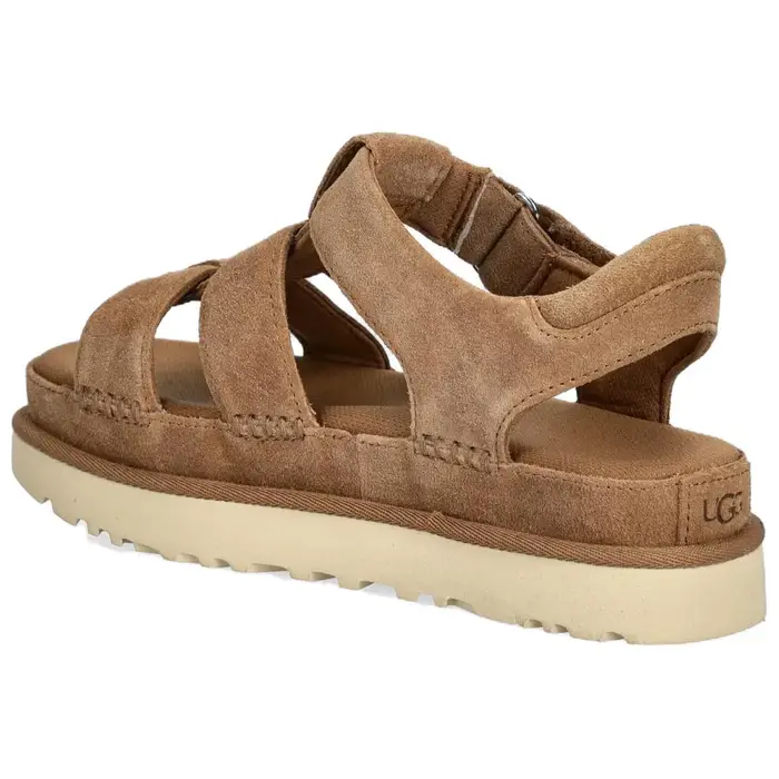 Ugg Goldenstar Camoscio Comodi Versatili Sandali Romani Sandali da Donna Marrone 1137890-CHE