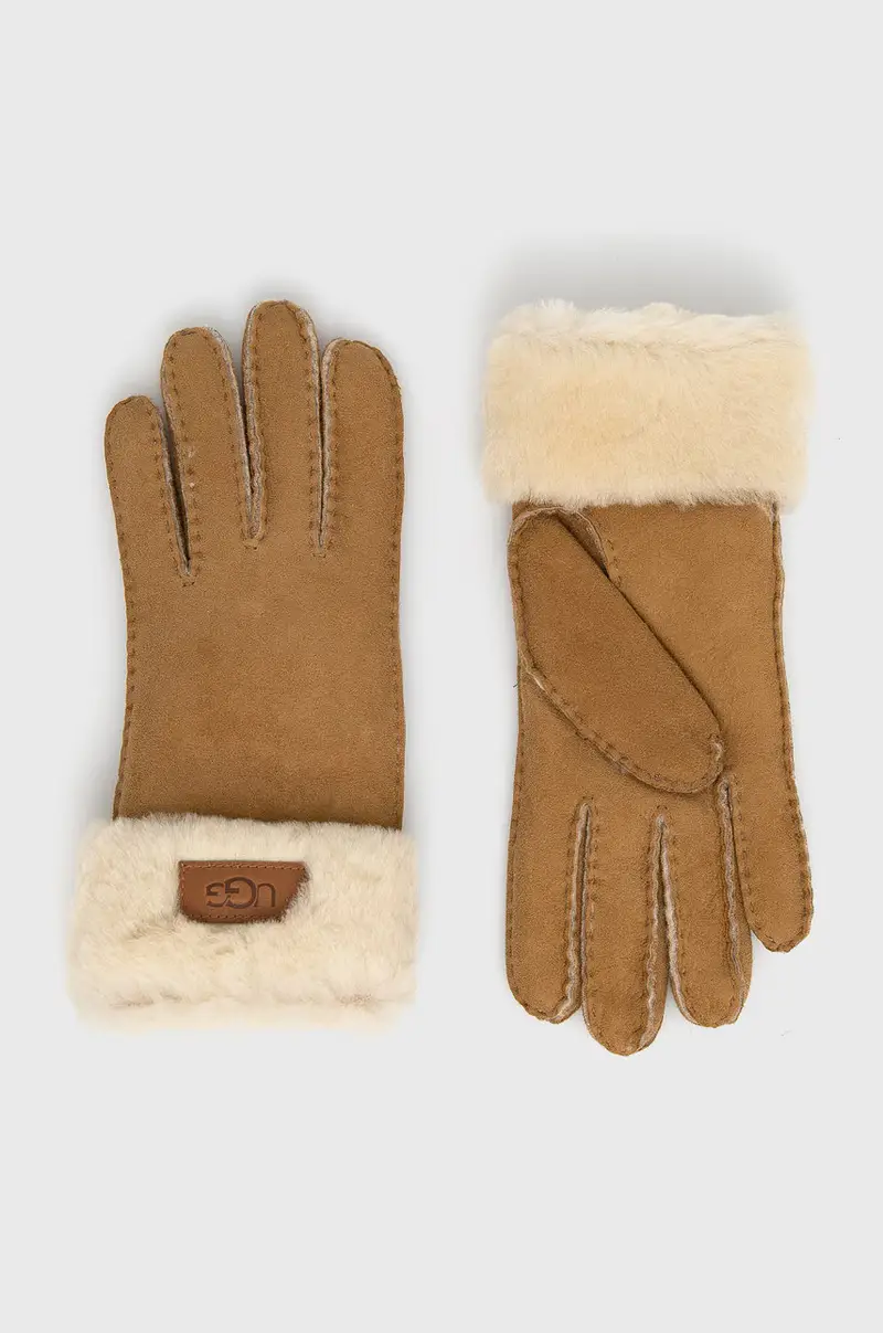 Ugg Guanti Donna Marrone 3474097