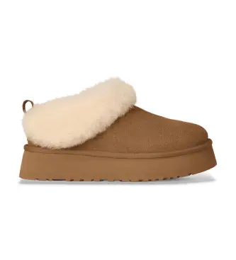 UGG per donna 1171393 Stivaletti Tazzelle in pelle marrone, Basso, Nessuno, Casual
