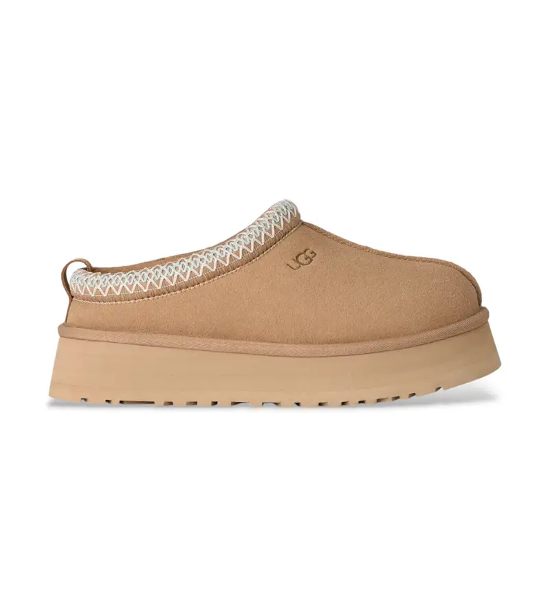 UGG per donna 1174471 Zoccoli in pelle marrone chiaro Tazz II, Basso, Nessuno, Casual