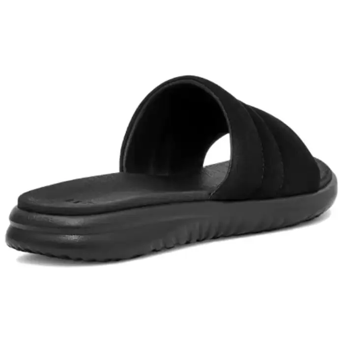 Ugg Sandali Ciabatte Union Fashion Punta Aperta Uomo Sandali Neri 1158090-BLK