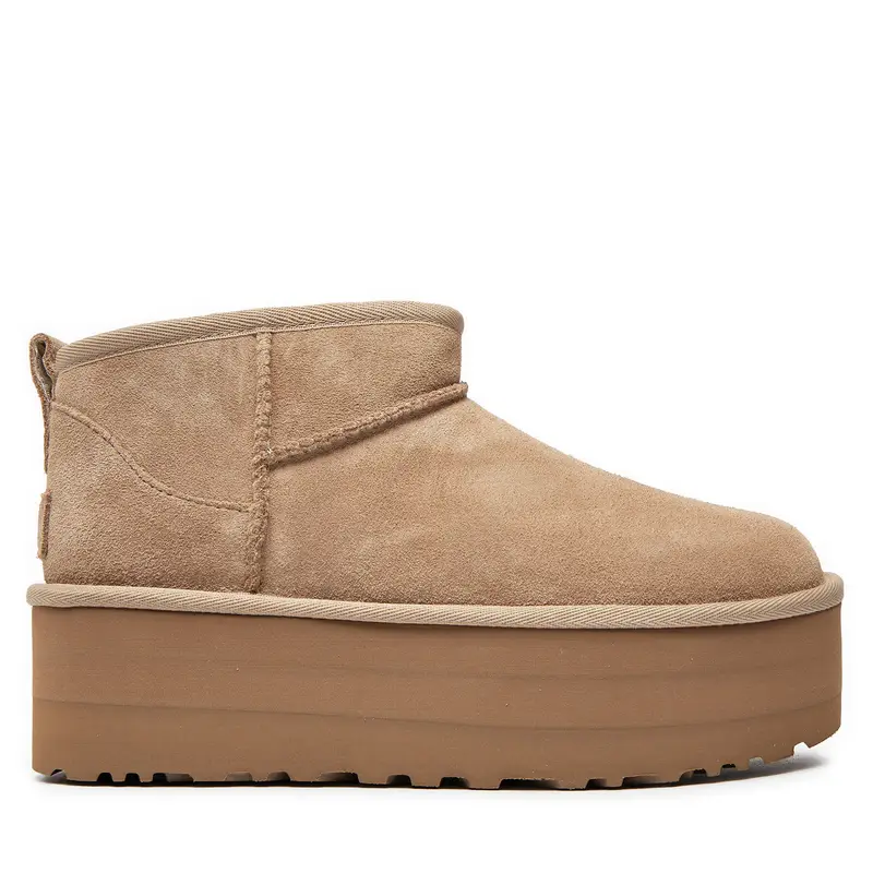 Ugg Stivali da neve Classic Ultra Mini Platform 1135092 Beige