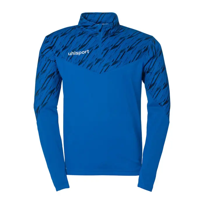 Drill top allenamento con 1/4 di zip Uhlsport Progressive 28 Bleu