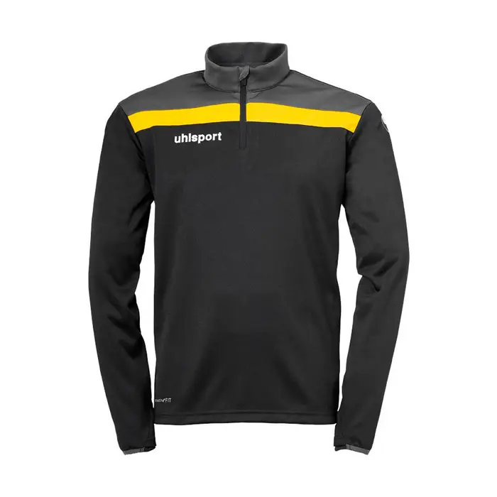 uhlsport Giacca Sportiva OFFENSE 23 1/4 ZIP TOP Nero