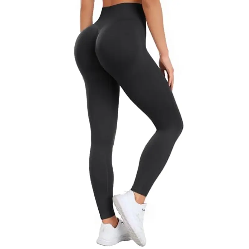 Ulknyss ULKYSS Leggins Sportivi Push Up Donna Vita Alta