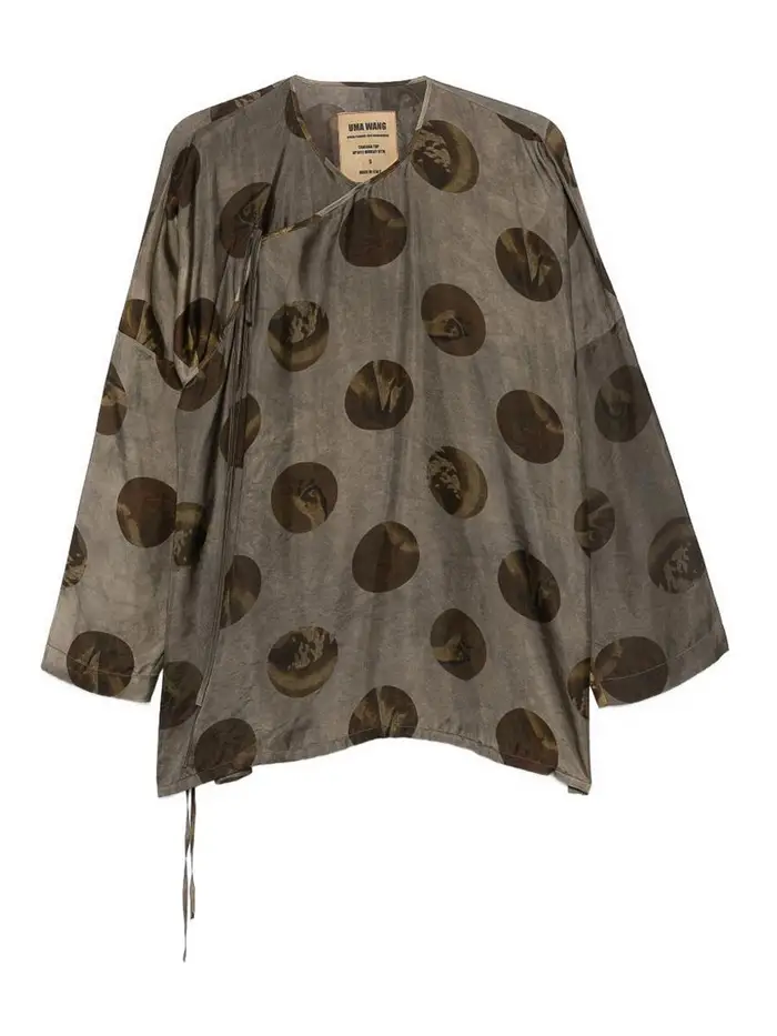 Tanesha superiore Grigio