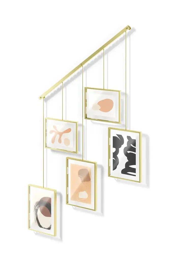 multifoto da parete cornice con asse Multicolore miniatura 3