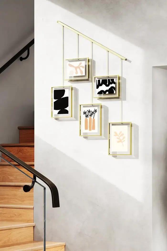 multifoto da parete cornice con asse Multicolore miniatura 4